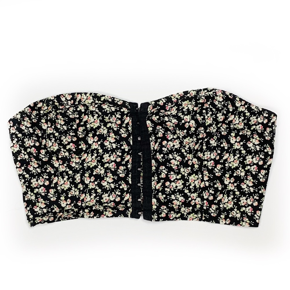 Urban Outfitters Floral Bandeau / Crop / Bra Top